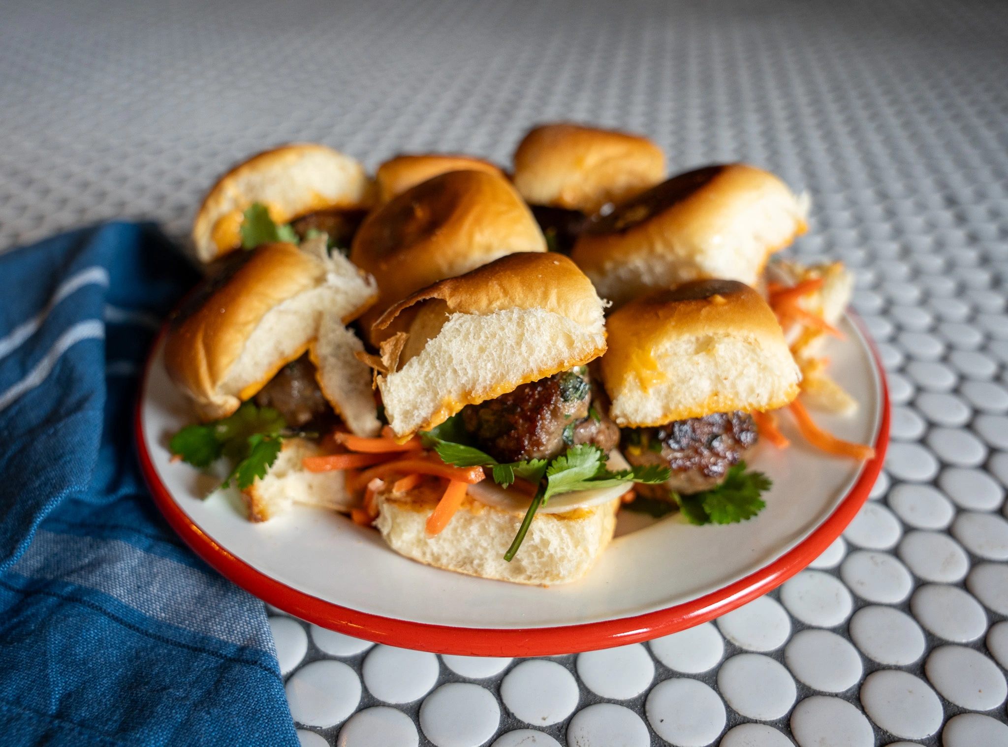 Lamb Meatball Bahn Mi