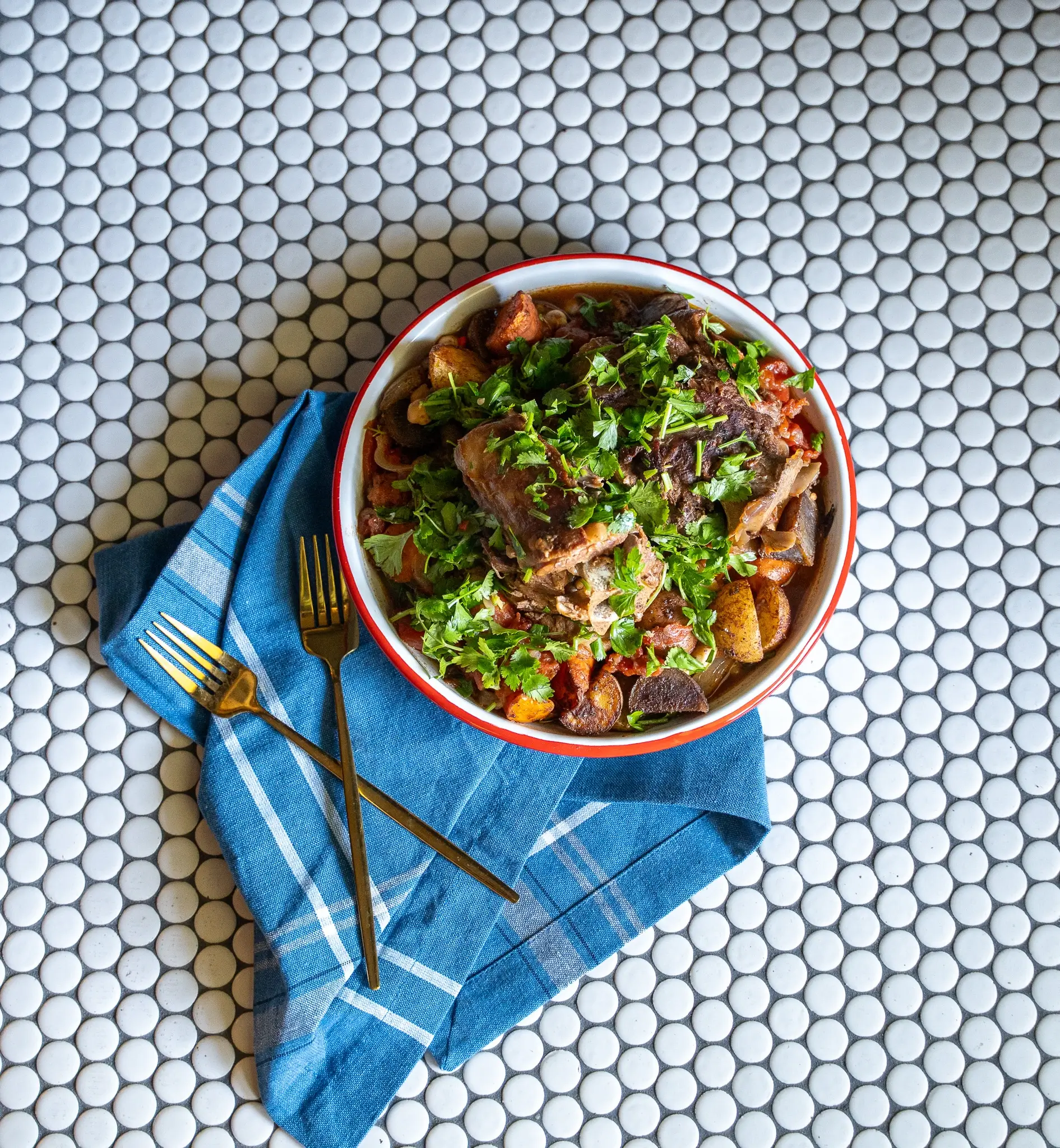 Moroccan Lamb Neck Roast